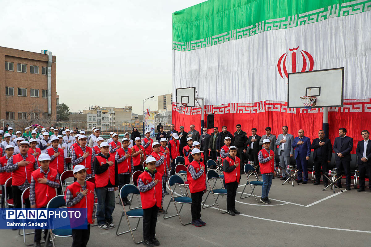 افتتاحیه+مسابقات+ورزشی+بین+مدرسه+ای+جام+اقتدار+ایران