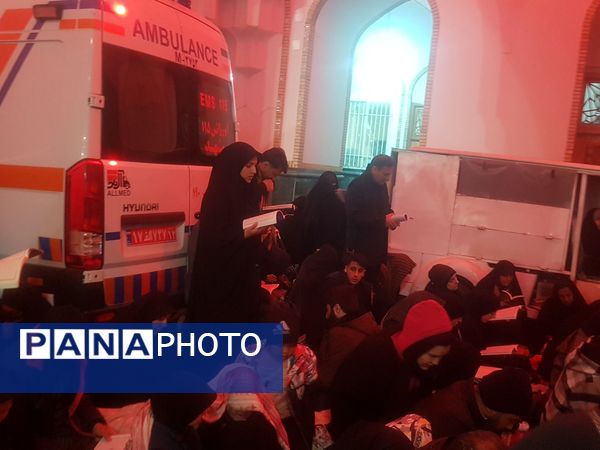 حرم مطهر رضوی میزبان  سوگواران درآخرین شب قدر