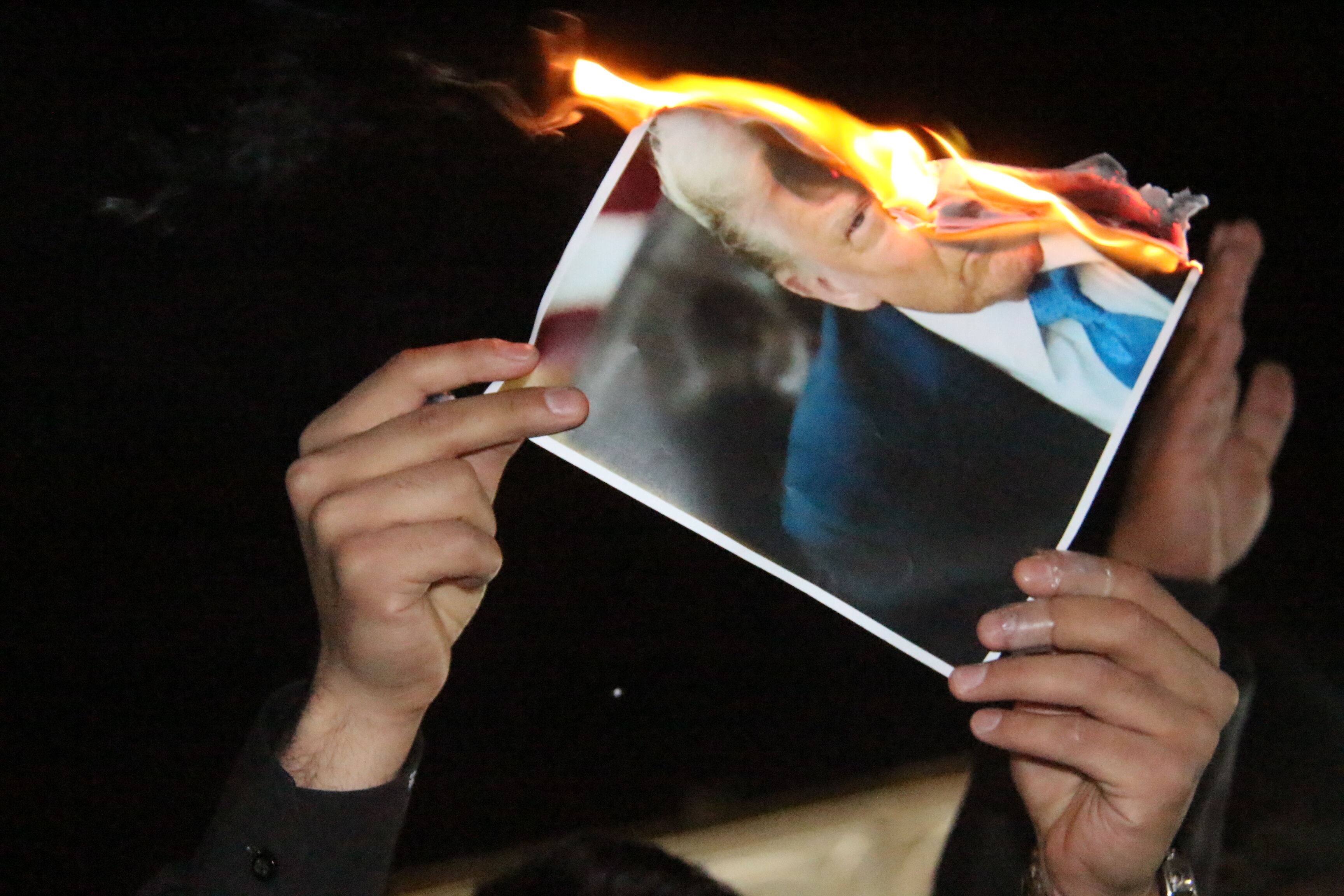 کاروان ترامپ سوزی در یزد