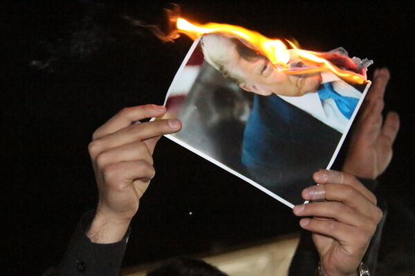 کاروان ترامپ سوزی در یزد