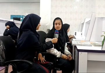 راه اندازی سالن مطالعه تمام وقت دانش آموزی در دبیرستان دارالزهرا(س) قم