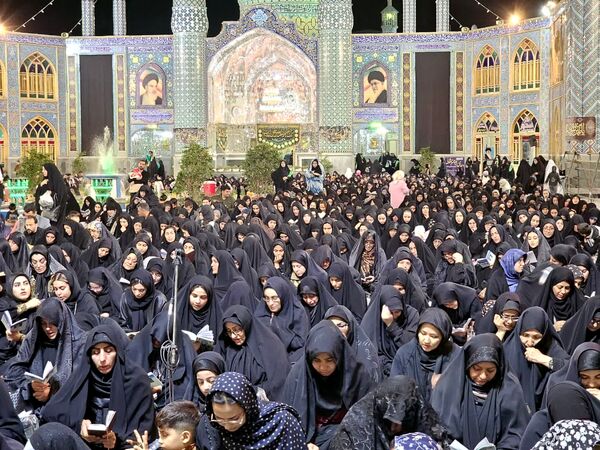 مراسم احیاء شب نوزدهم ماه مبارک رمضان(لیالی قدر) در نجف ایران