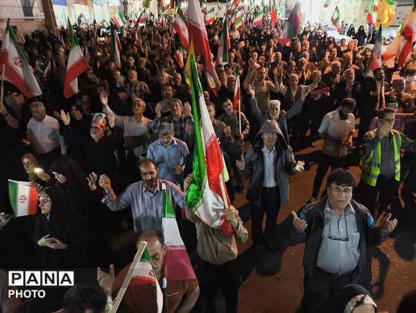 هفتاد و پنجمین اجتماع مردمی دفاع از وطن رجایی شهر کرج