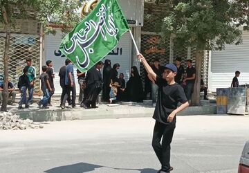  تاسوعا و عاشورای حسینی نماد حق و حقیقت در شهرستان شیروان

