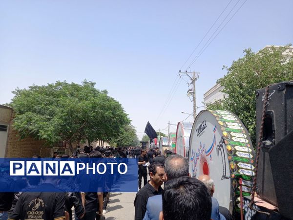 بزرگترین همایش روز عاشورای حسینی در دهنو خلیل‌آباد