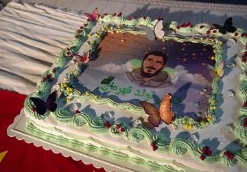 جشن تولد یک قهرمان در رودان برگزارشد