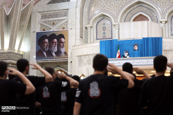 برگزاری همایش بزرگ جمع‌خوانی دانش‌آموزان با اجرای سرود و نوحه حماسی «باید برخاست»