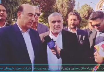 افتتاح پروژه‌های عمرانی در فولادشهر