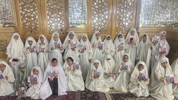 جشن «پروانه‌ها» و پرواز دختران نیایش در حرم رضوی