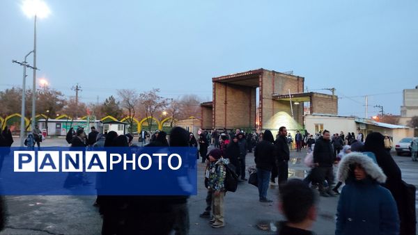 اعزام گروه سرود نونهالان هیات مکتب الزهرا (س) جهت اجرای ویژه برنامه اعیاد شعبانیه در حسینیه معلی