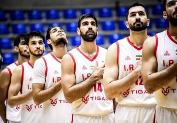 برد قاطعانه تیم ملی بسکتبال ایران در رقابت‌های انتخابی جام جهانی 