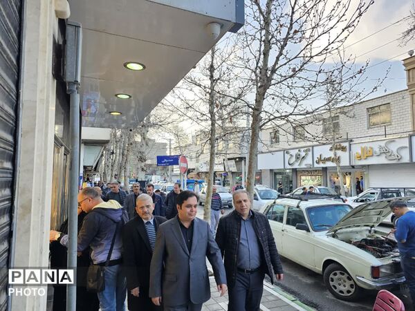نظارت سرزده فرماندار نظرآباد و تضمین آرامش معیشتی در آستانه سال نو