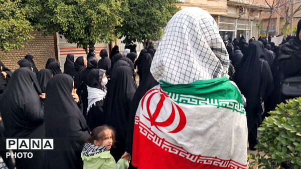 عرض ارادت مردم گالیکش به شهدای جنگ رمضان