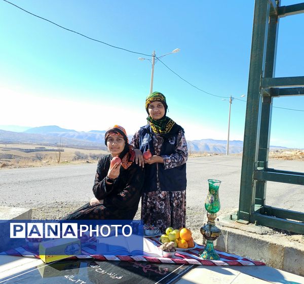 جشن یلدا به یاد شهدای گمنام در شهرستان چگنی 