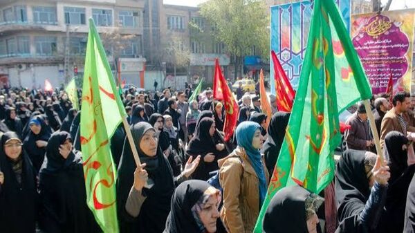فریاد هم عهدی مردم مشهد با قائم آل محمد در اجتماع عظیم منتظران ظهور