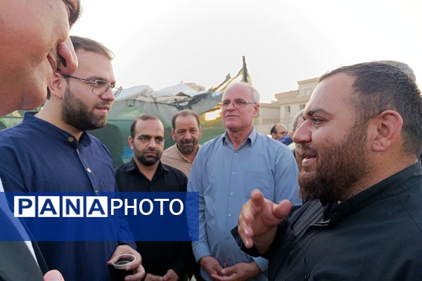 بازدید قائم مقام سازمان دانش‌آموزی کشور از مواکب استان کرمانشاه 