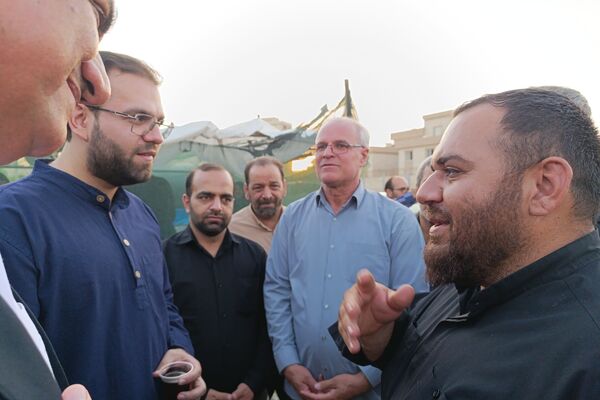 بازدید قائم مقام سازمان دانش‌آموزی کشور از مواکب استان کرمانشاه 