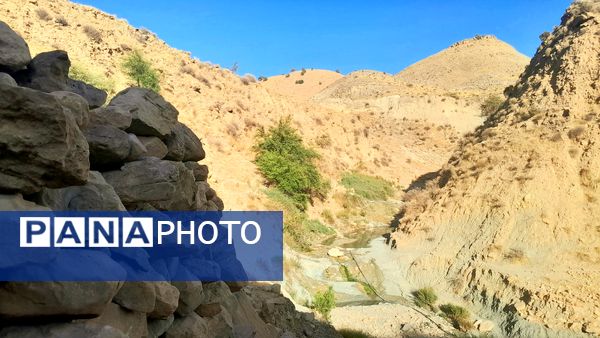 روستای برد‌زرد نگینی غریب در شهرستان لنده