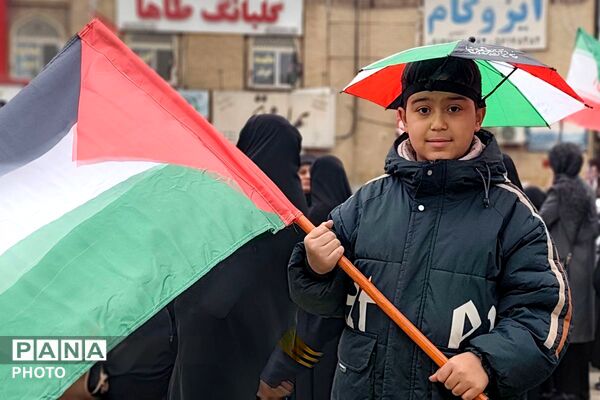 راهپیمایی روز قدس در شهرک واوان اسلامشهر 