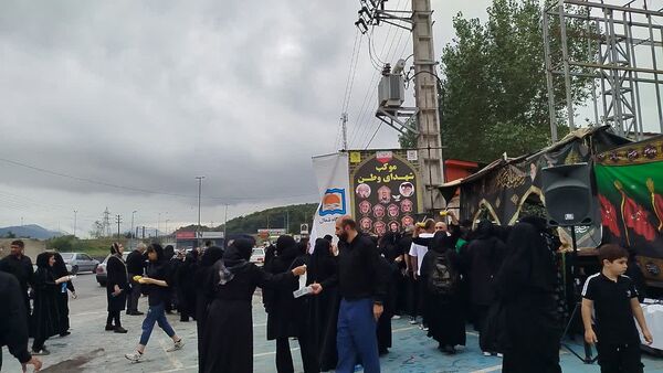 پیاده‌روی اربعین حسینی در آمل 