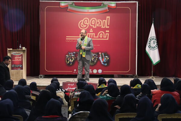 سومین روز اردوی تمشک سازمان دانش‌آموزی آذربایجان‌شرقی