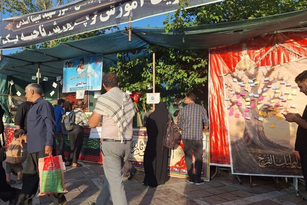 بازدید قائم‌مقام سازمان دانش‌آموزی وزارت از مواکب دانش‌آموزی کرمانشاه در مسیر خدمت‌رسانی اربعین