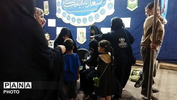 موکب مسجد الغدیر  نیشابور در مهمانی کیلومتری  عید غدیر خم 