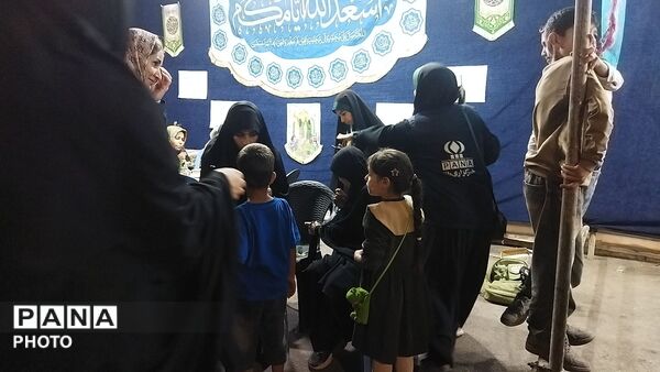 موکب مسجد الغدیر  نیشابور در مهمانی کیلومتری  عید غدیر خم 