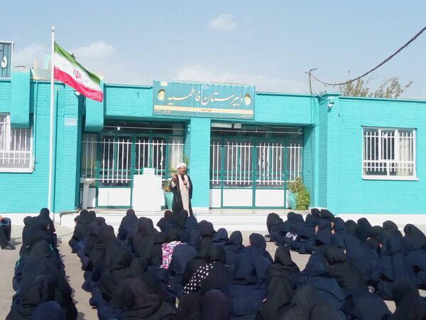 برگزاری گفتمان مهدوی در دبیرستان فاطمیه