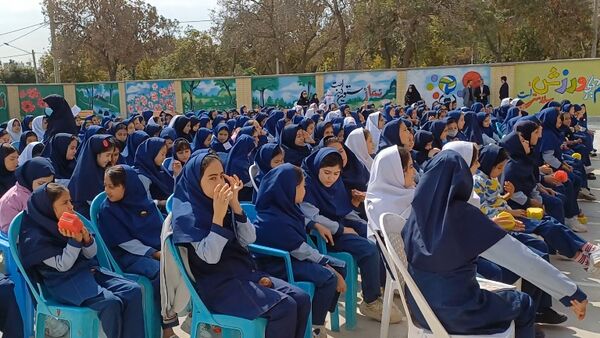 آیین شور عاطفه‌ها در دبستان ضحی ۲ شهرستان شیروان
