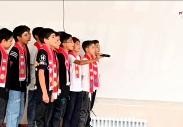 افتتاح سالن چند منظوره دبستان حضرت صاحب الزمان (عج)