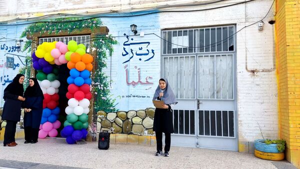 آغاز سال تحصیلی جدید در دبیرستان نمونه دولتی مهرورزان خواف