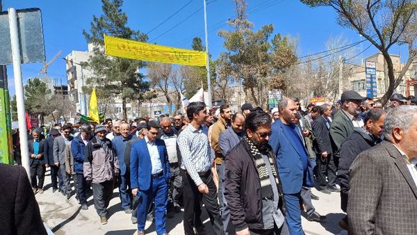 راهپیمایی روز جهانی قدس در شیروان
