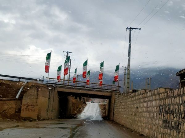 لردگان زیر باران، طراوت زمستانی در دل کوهستان