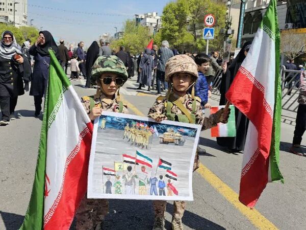 راهپیمایی روز قدس در میدان بیت المقدس
