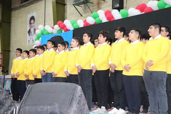 آیین افتتاحیه مسابقات کشوری ورزشی دانش‌آموز ان در رودهن