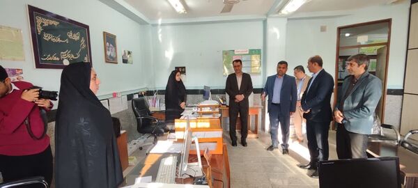 بازدید فرماندار دشتی از بخش‌های مختلف مدیریت آموزش و پرورش شهرستان دشتی