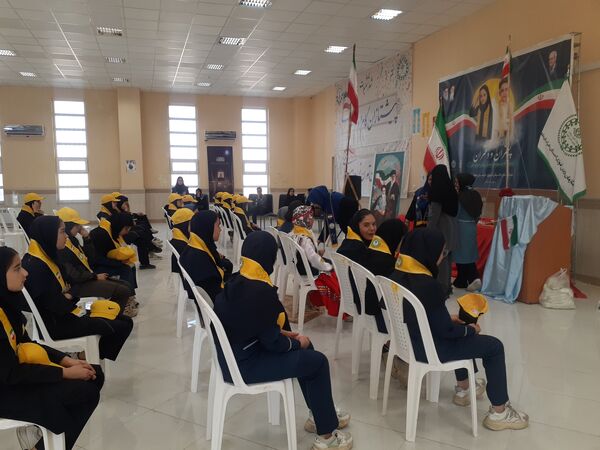 جلوه‌هایی از پیش اردوی دختران خراسان شمالی در بجنورد