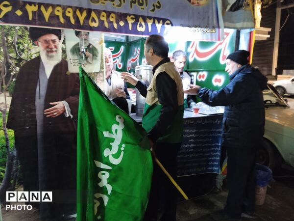 برپا شدن مواکب در حسینیه فضل نیشابور 