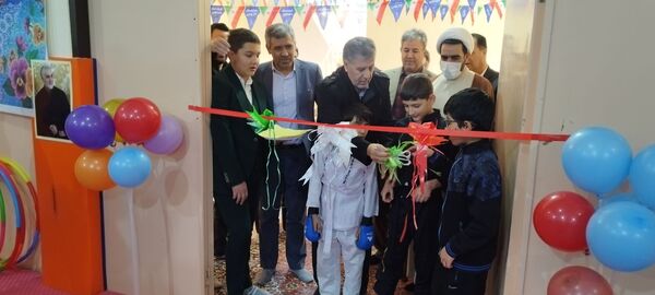  افتتاح کلاس تربیت‌بدنی در مدرسه قمر بنی هاشم ملکان