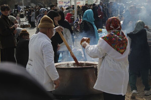 یازدهمین جشنواره سمنو درق در بجنورد 