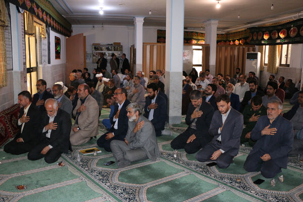 مراسم اربعین شهدای پرواز اردیبهشت در آموزش و پرورش قم