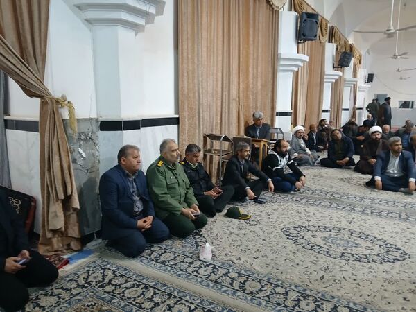 مراسم گرامیداشت شهدای مقاومت و تشیع نمادین پیکر پاک شهید سید حسن نصرالله در خلیل آباد 