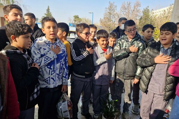 بازدید دانش آموزان ناحیه دو شهرری از نمایشگاه پژوهش اداره کل شهرستانهای استان تهران 
