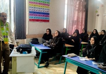دوره  کارگاهی معلمان پیشتاز شهرستان کوهدشت