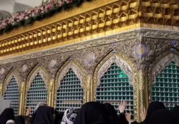 جلوه هایی از عزاداری سالروز رحلت حضرت معصومه(س) در قم