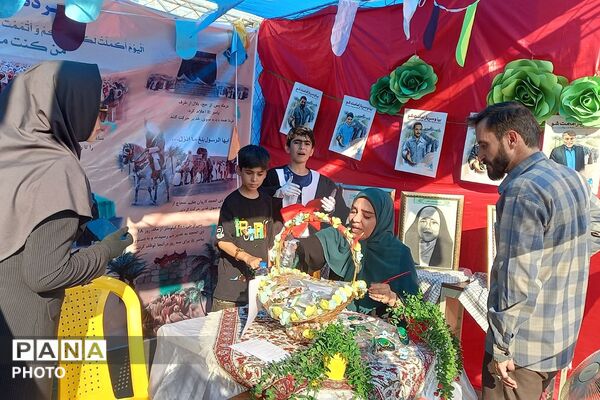 برپایی غرفه های مهدویت، فرهنگی هنری، بهداشت - سلامت، ورزشی و بسیج فرهنگیان در چهاردانگه