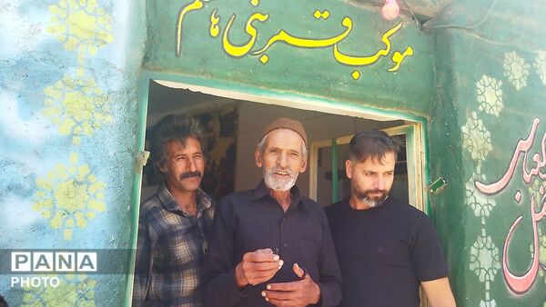 موکب قمر بنی هاشم روستای حسن آباد بلهر در روز عاشورای حسینی 