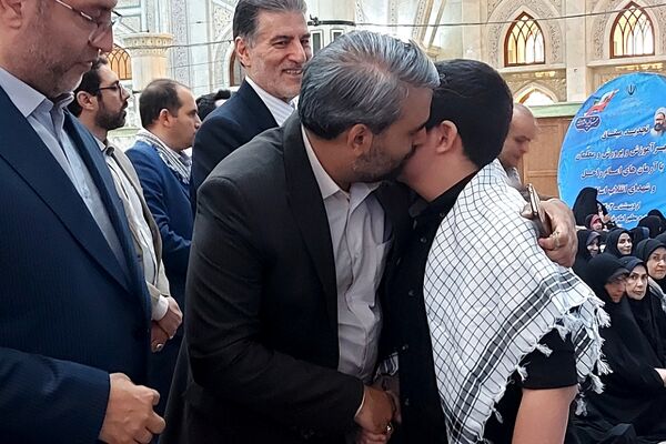 مراسم تجدید میثاق وزیر آموزش و پرورش و معلمان با آرمان‌های امام راحل و شهدا