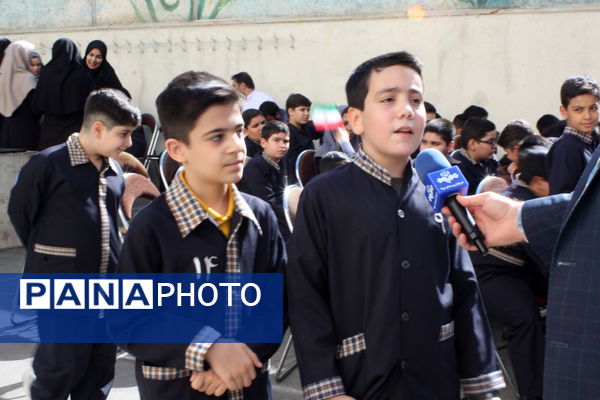 آیین خشت‌گذاری دبستان شهید خداقلی